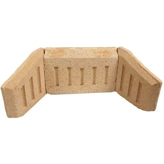 Percy Doughty Coal Saver Fire Bricks Pair of Sides & Back Brick