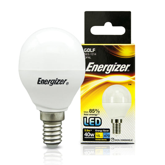 Energizer LED SES 40W Golfball Warm White