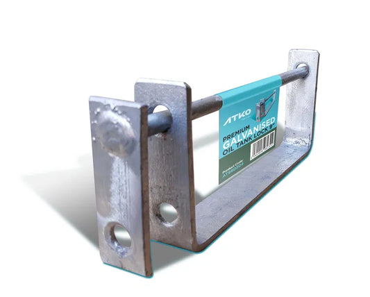 Atko Premium Galvanised Oil Tank Lock 9”