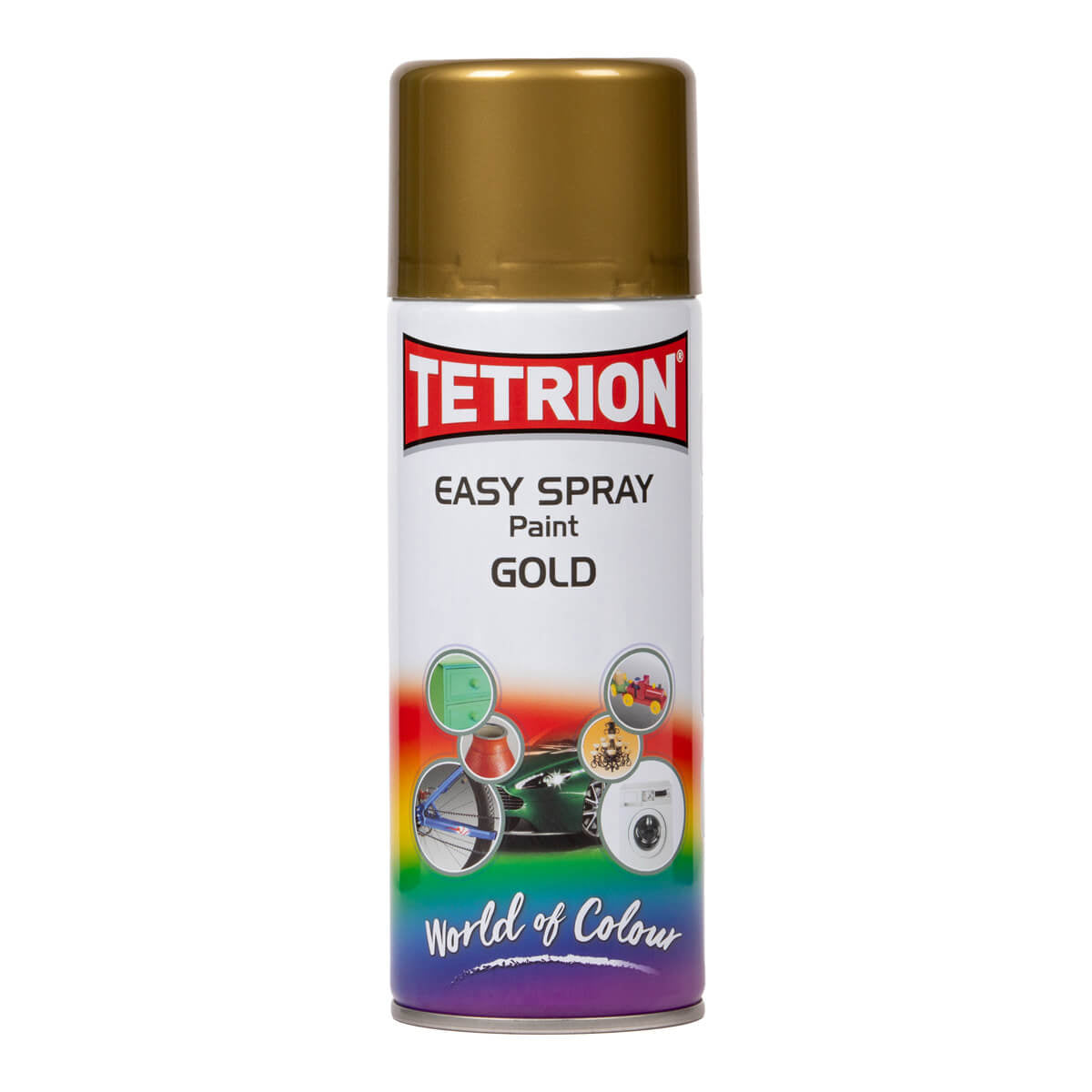 Tetrion Gold Spray Paint