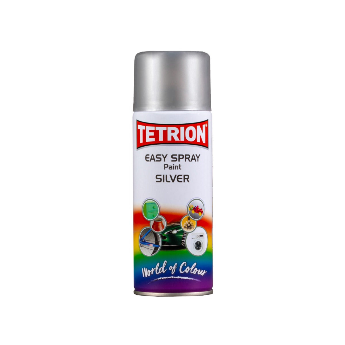 Tetrion Silver Spray Paint