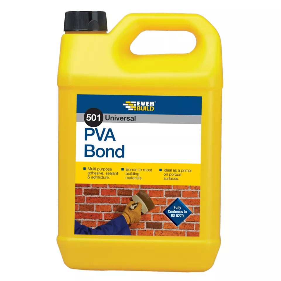 Everbuild Universal 501 PVA Bond 5L