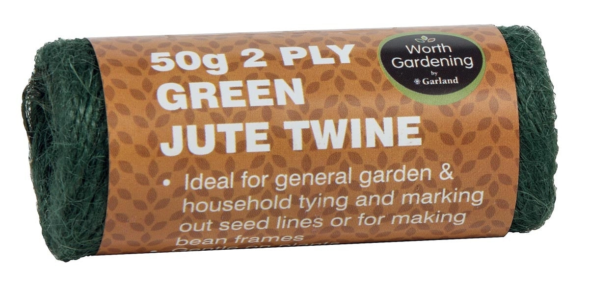 Garland 50g 2 Ply Green Jute Twine