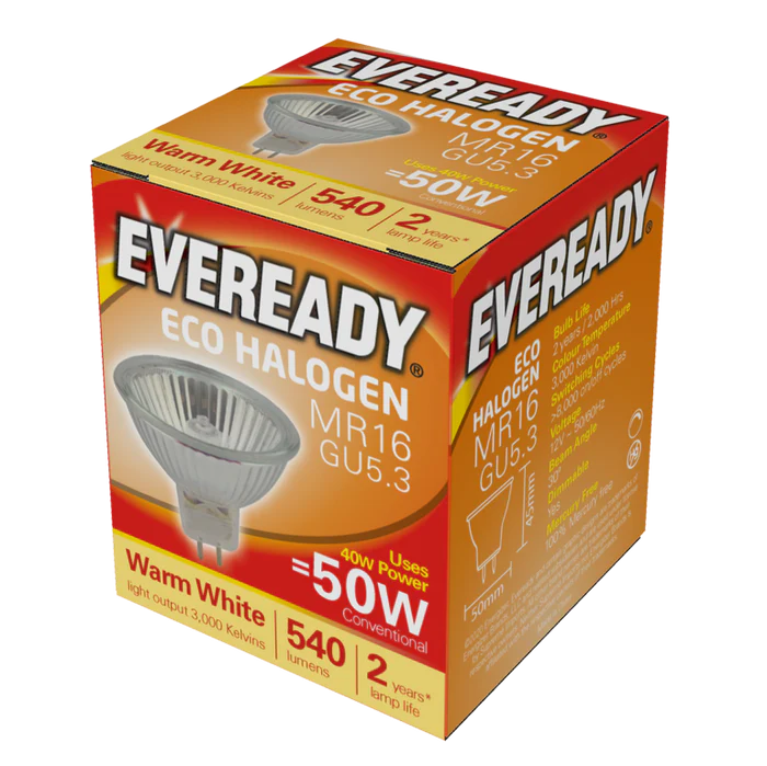 Eveready Eco Halogen MR16 50W